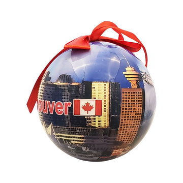 Vancouver Scenery 100mm Christmas Ornament